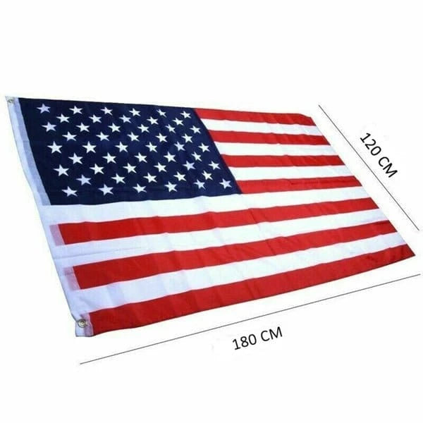 4pcs 4X6FT 120*180cm American Flag USA Flag Printed Nylon Flag | Silver Fox Sales