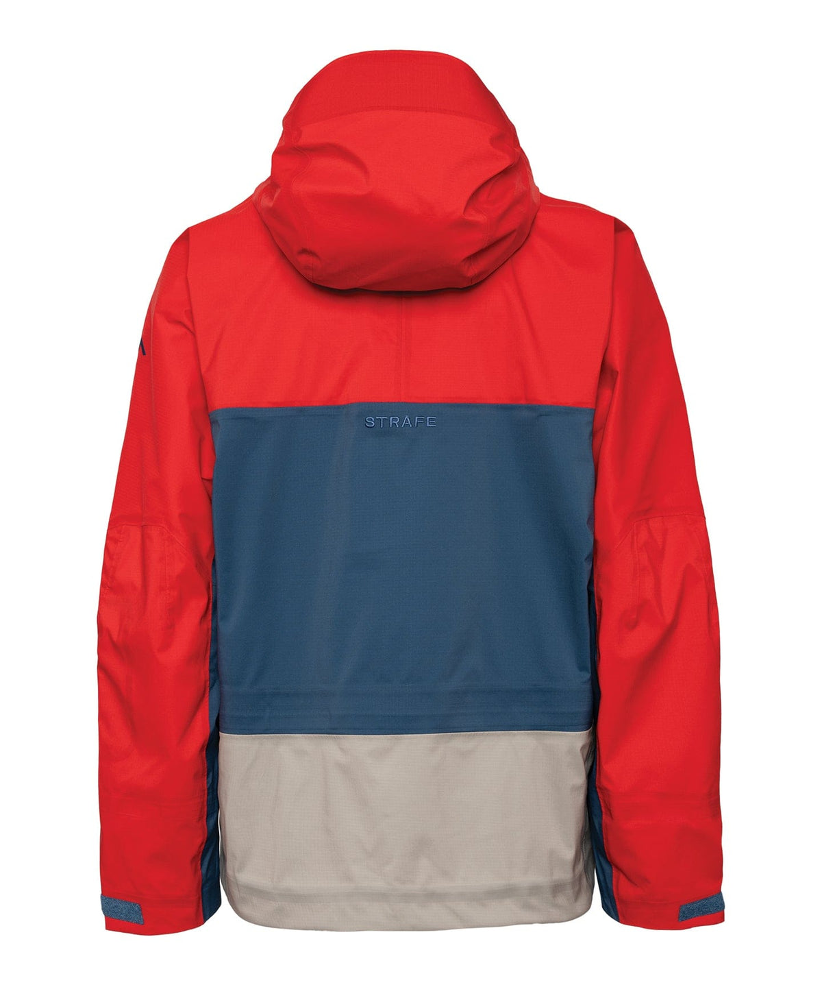 Nomad Jacket in Red, XL, a durable outdoor jacket with strong colors and features for mountain adventures.