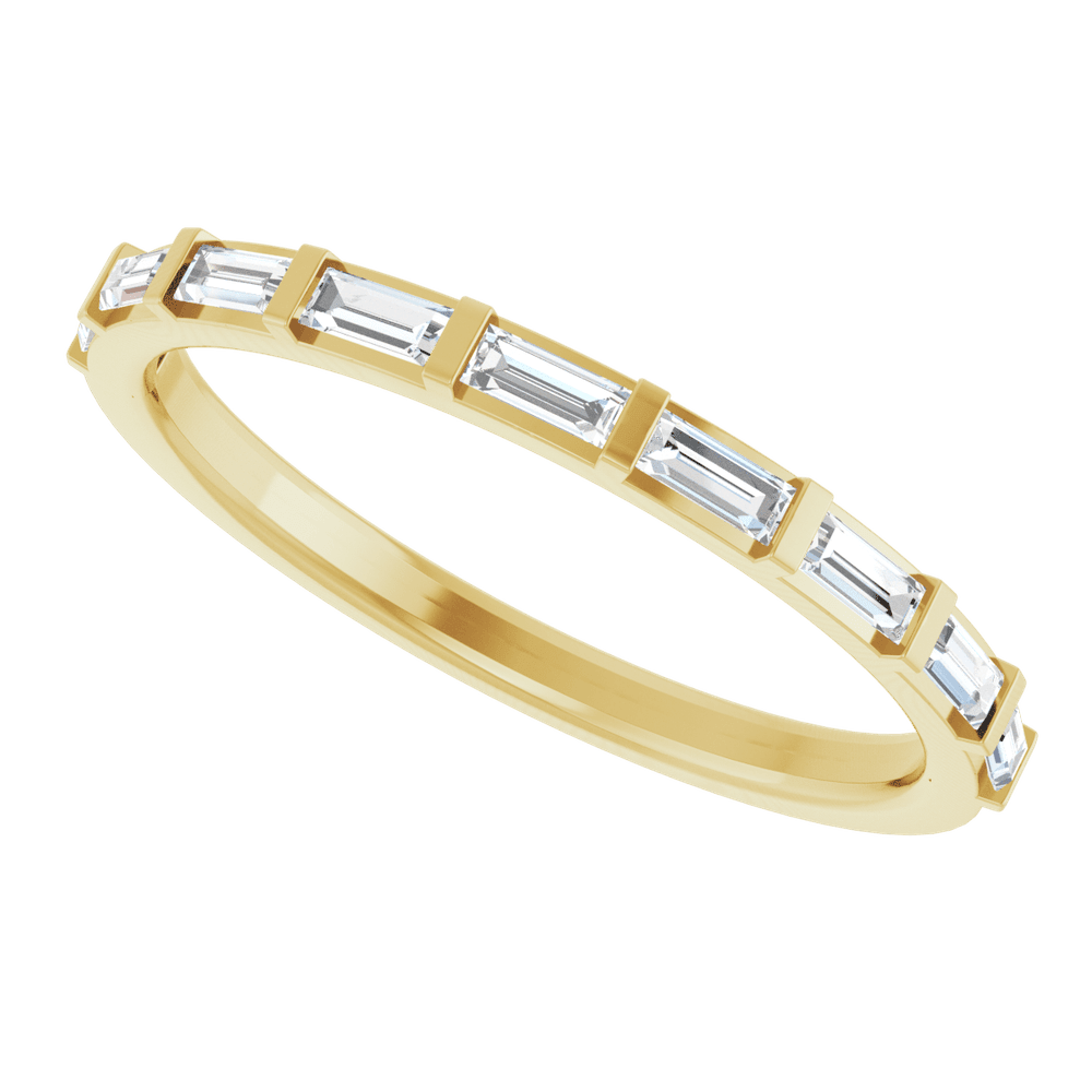 Lumière Éternelle 1/4 CTW Natural Diamond Anniversary Band | Silver Fox Sales
