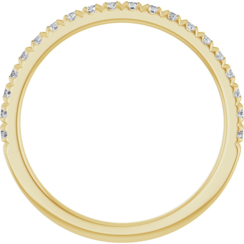 diamond anniversary band 14K Yellow Gold 14K Yellow Gold | Silver Fox Sales