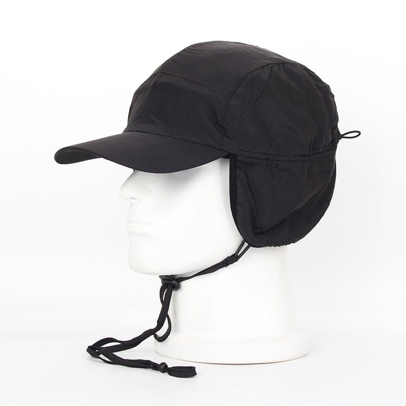 Water Repellent Warm Baseball Hat with Earmuffs | Silver Fox Sales