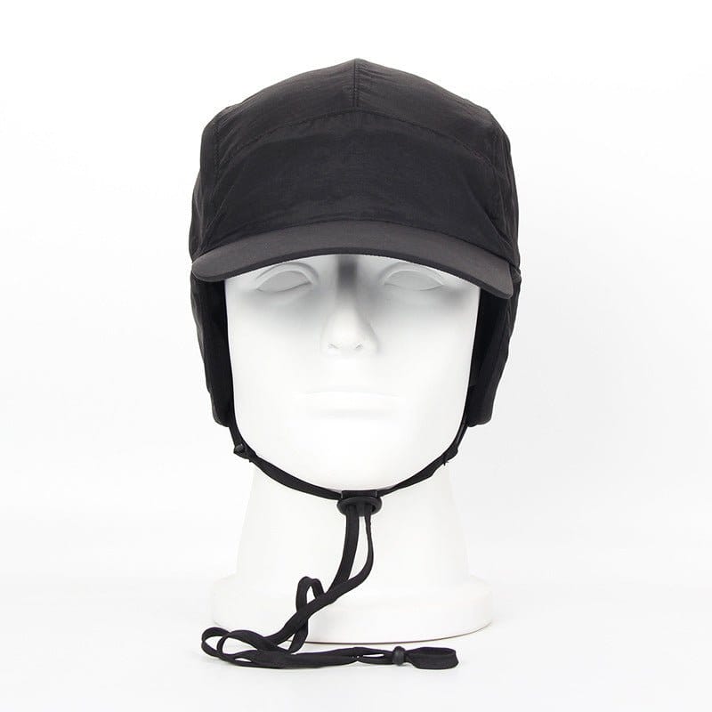 Water Repellent Warm Baseball Hat with Earmuffs | Silver Fox Sales
