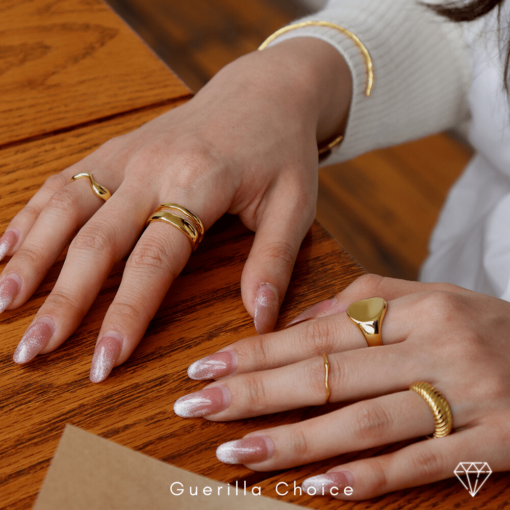 LA ELYSE GOLD RING | Silver Fox Sales