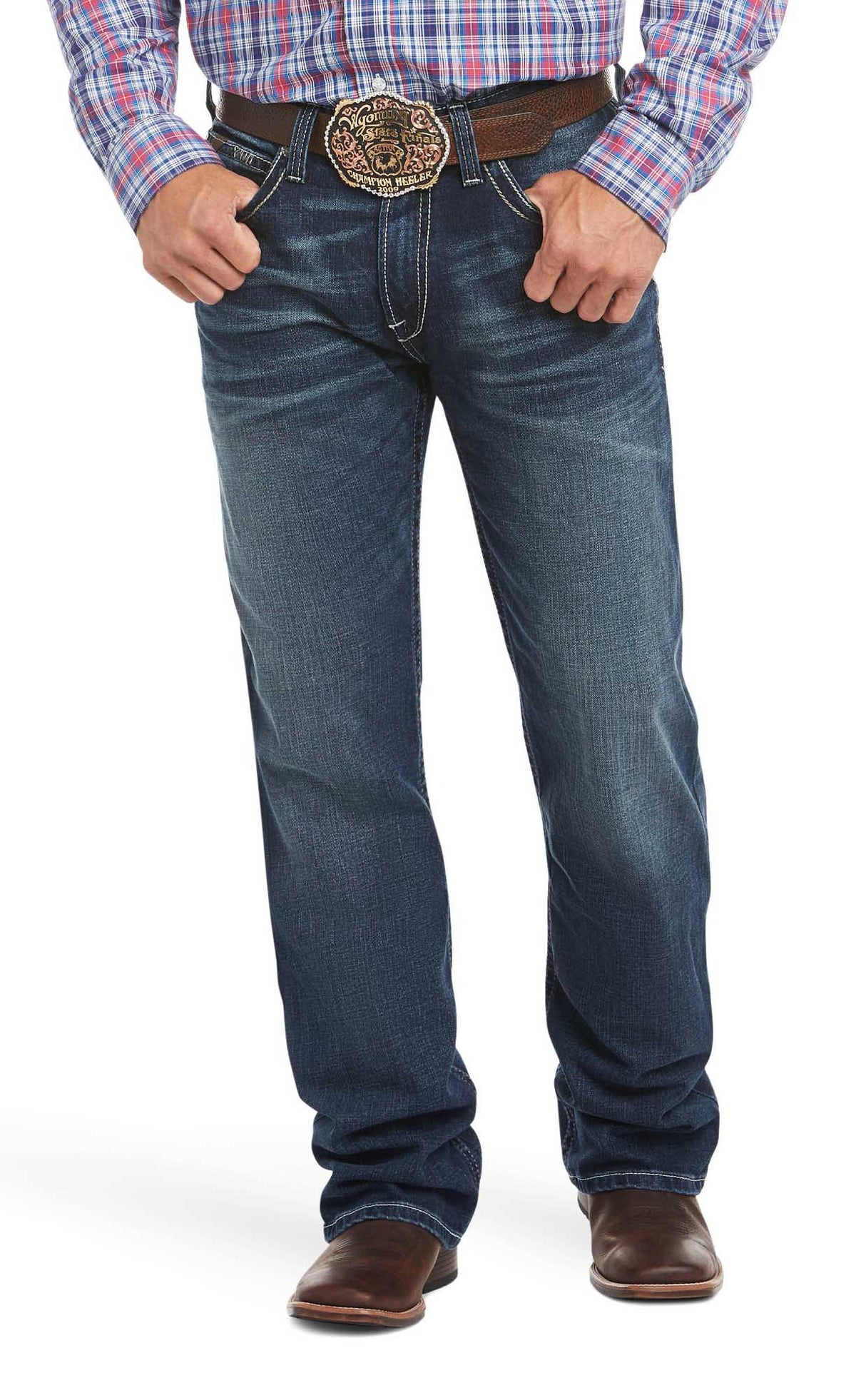 Ariat Men's M4 Adkins low rise boot cut jean