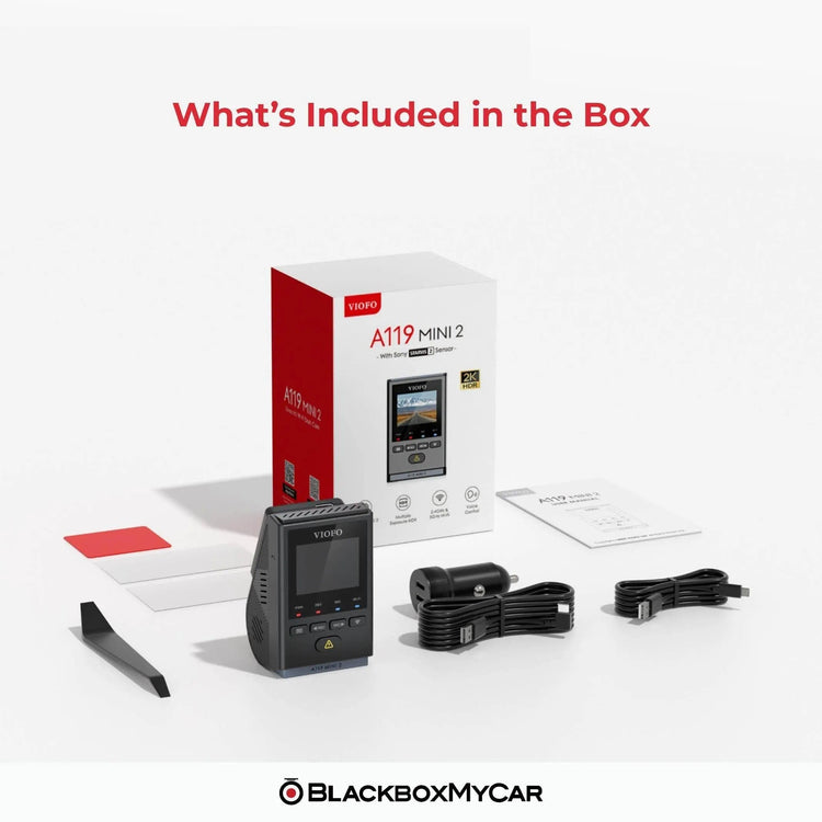 VIOFO A119 Mini 2 2K QHD Dash Cam | Silver Fox Sales