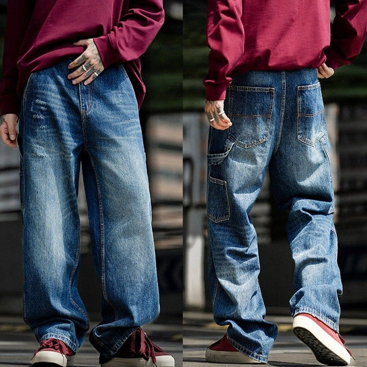 D2 Elasticless Micro Briefs showcased in trendy urban style with relaxed fit jeans and a casual oversized sweatshirt.