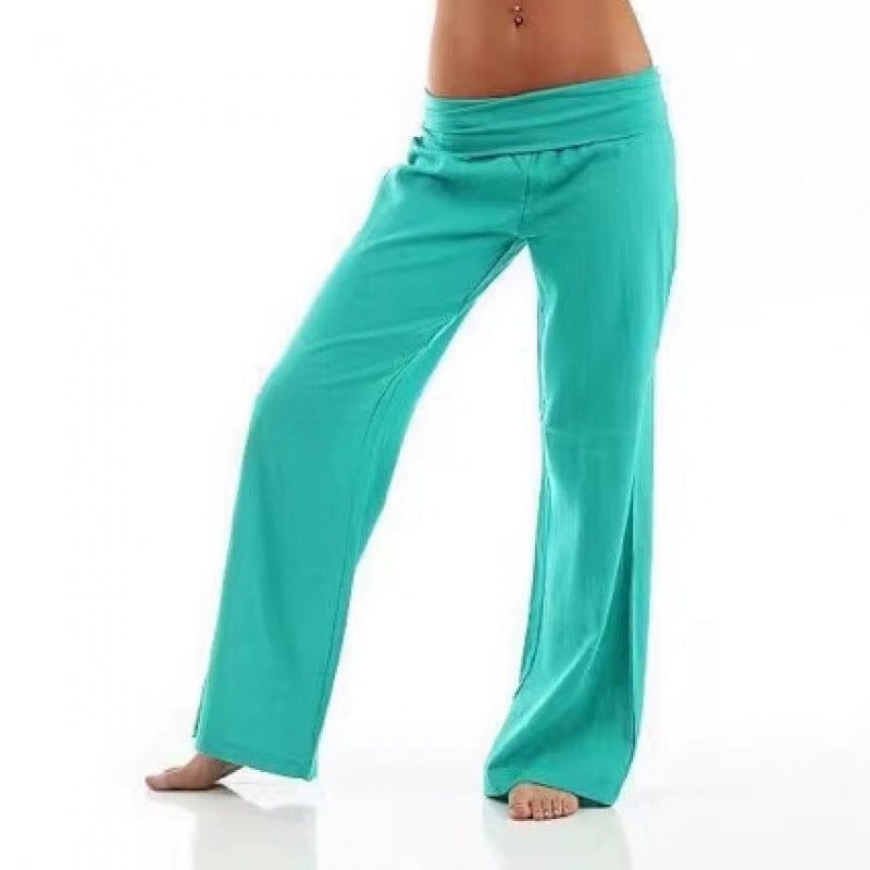 Elastic Waist Wide Leg Pants | Silver Fox Sales