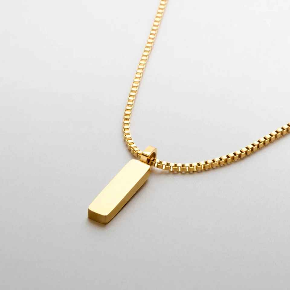 Linéaire Minimal Pendant Necklace | Silver Fox Sales