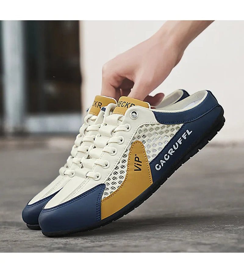 2025 New Men's Casual Slip-Ons - Breathable comfort, stylish design with anti-slip sole, perfect for various activities.