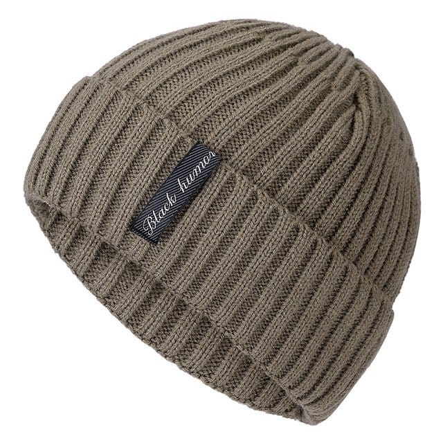 Unisex Winter Knit Letter Beanie | Silver Fox Sales