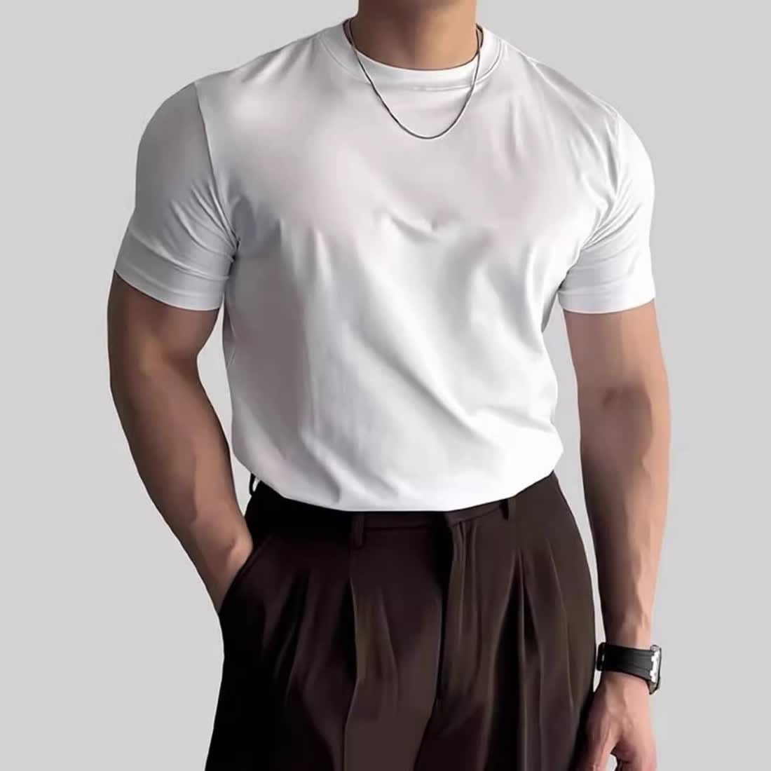 Men's Short-Sleeve Athletic T-Shirt | Silver Fox Sales