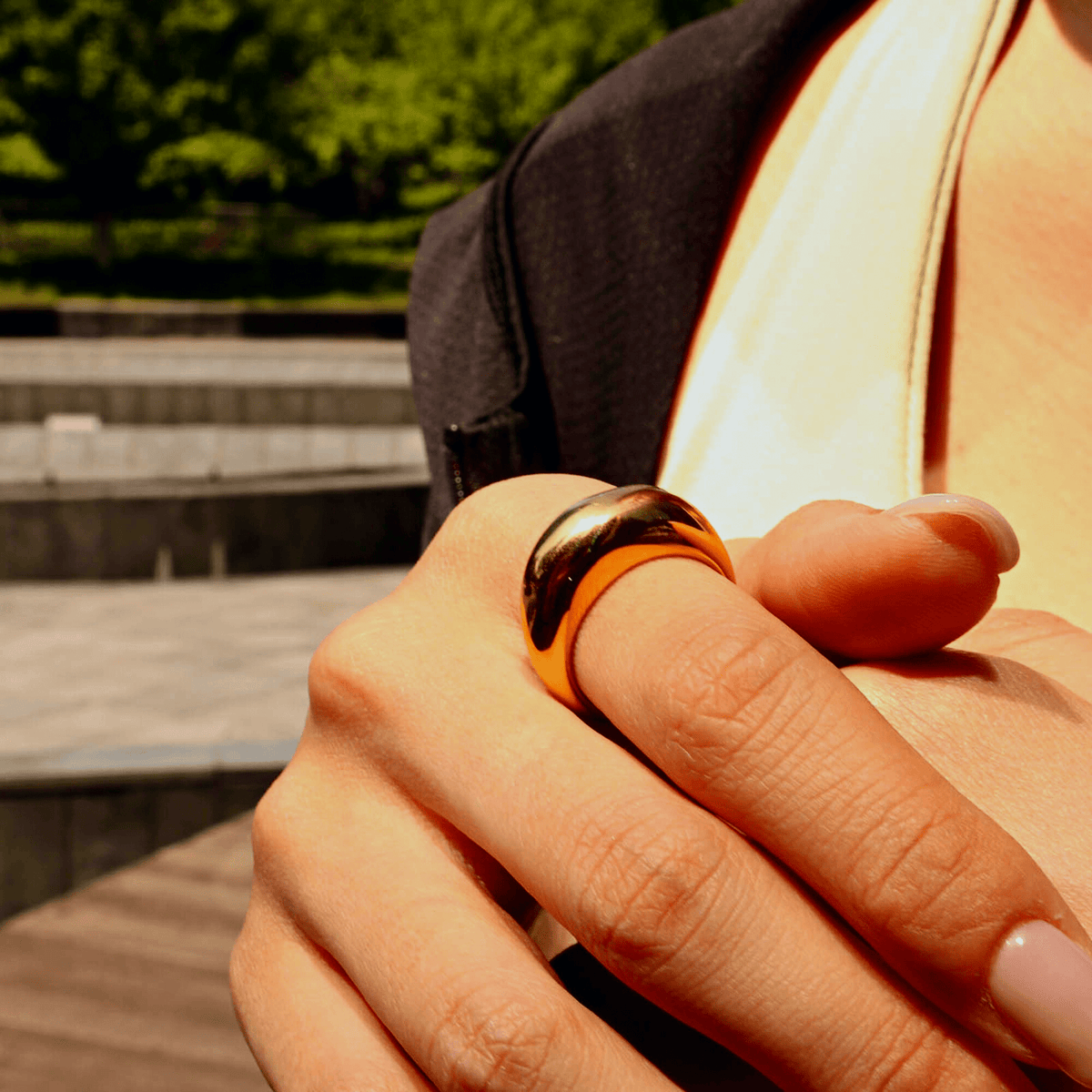 MARTHE MAÇON GOLD RING | Silver Fox Sales