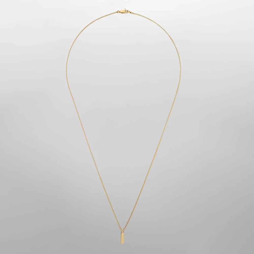 Linéaire Minimal Pendant Necklace | Silver Fox Sales
