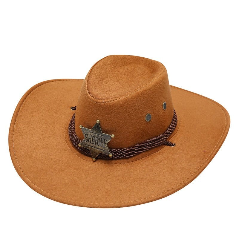 Women's Feather Trim Cowboy Hat | Silver Fox Sales