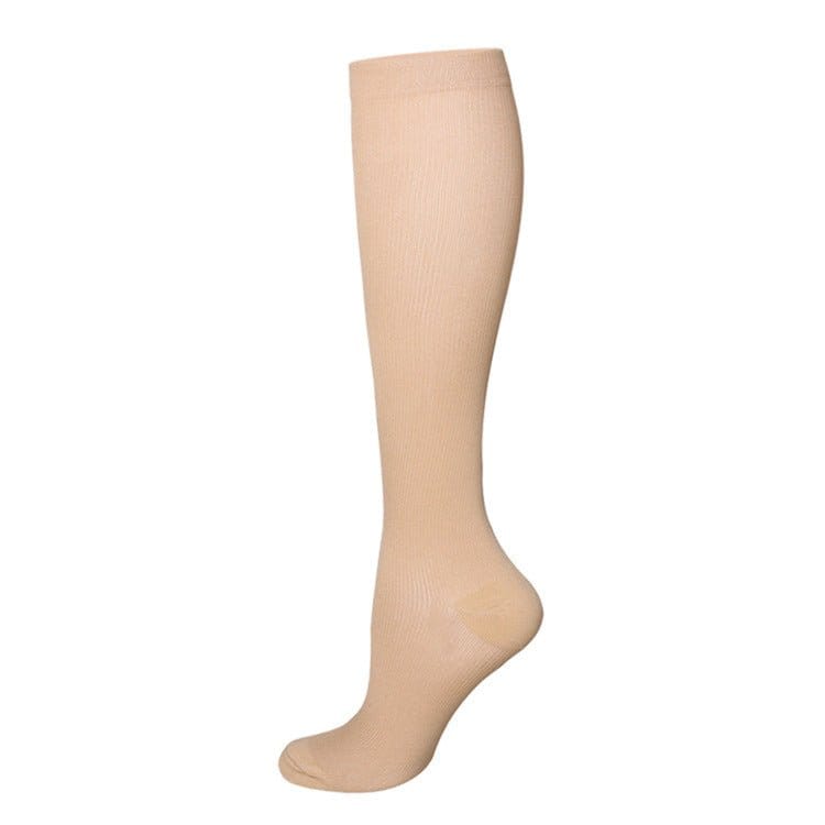 Cross-border Athletic Compression Socks Seamless Calf-length Socks | Silver Fox Sales
