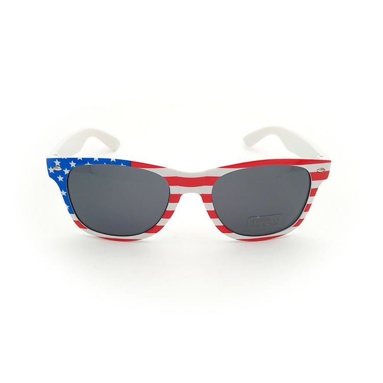 American Flag Party Glasses – Rhinestone Patriotic Eyewear | Silver Fox Sales