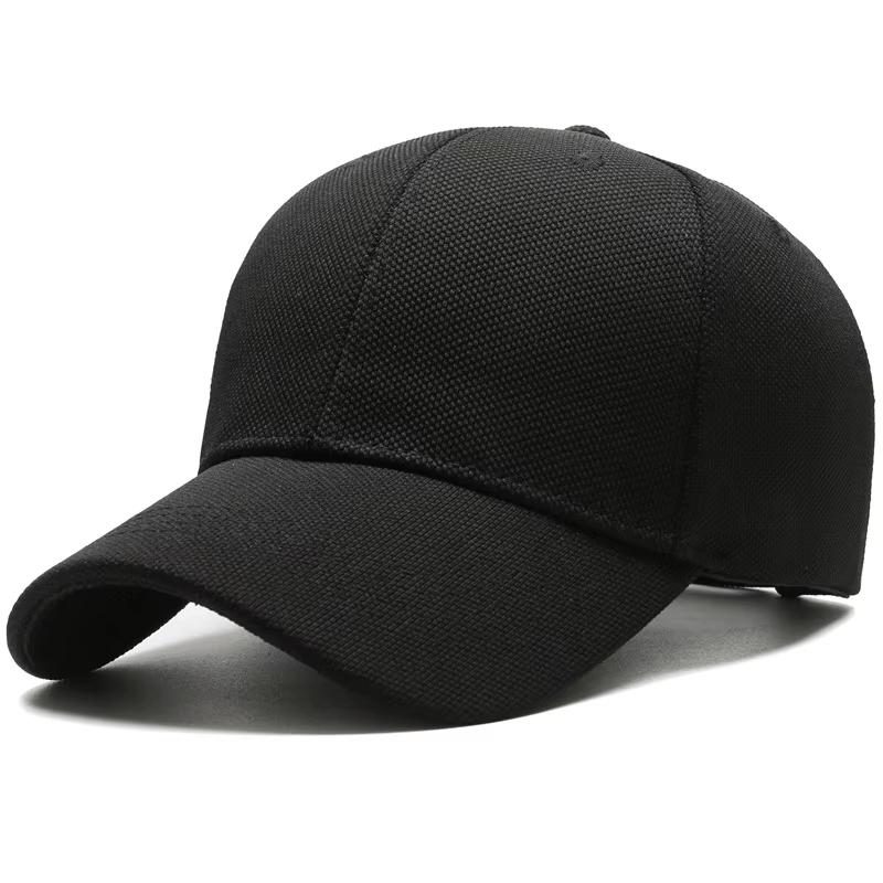 Pineapple Cloth Light Plate Simple Hat Men'S Casual Baseball Cap Fashion Visor Hat Minimalist Female Cap, Big Head Circumference