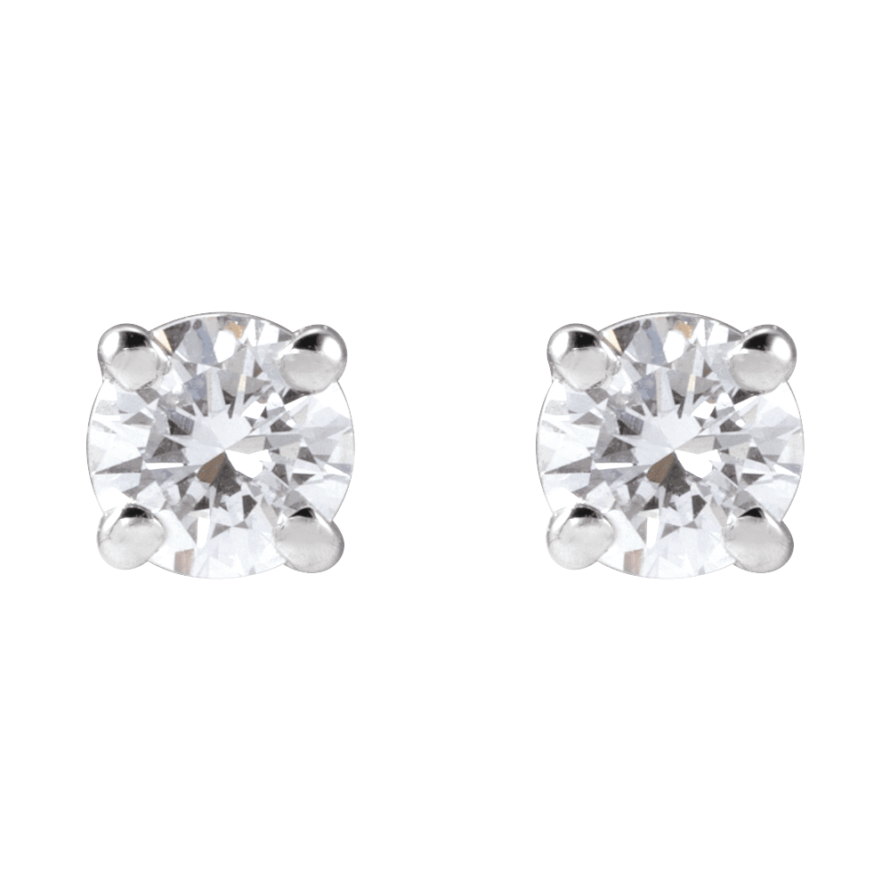 Éclat Diamond Stud Earrings | Silver Fox Sales