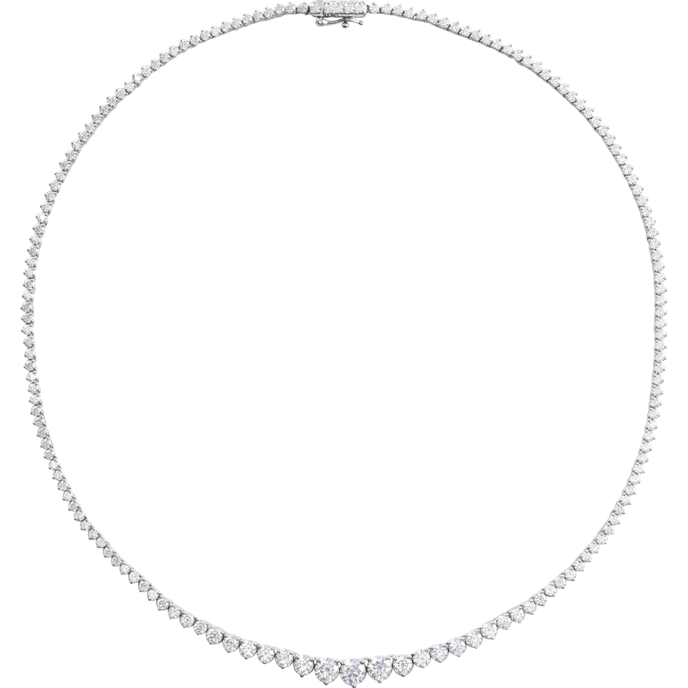 Ligne Impériale Diamond Necklace | Silver Fox Sales