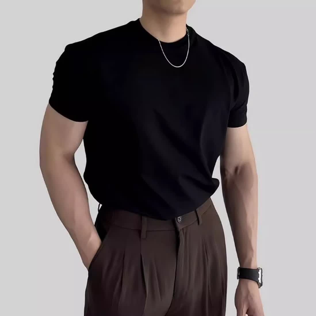 Men's Short-Sleeve Athletic T-Shirt | Silver Fox Sales