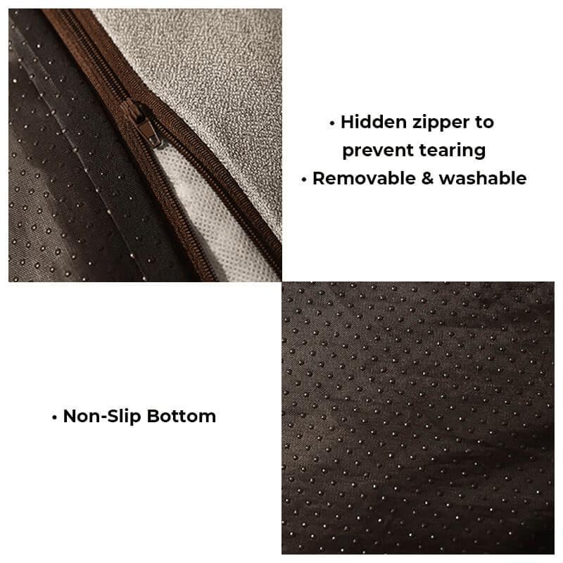 Large Thick Scratch-Resistant Spine Protection Dog Cushion Bed