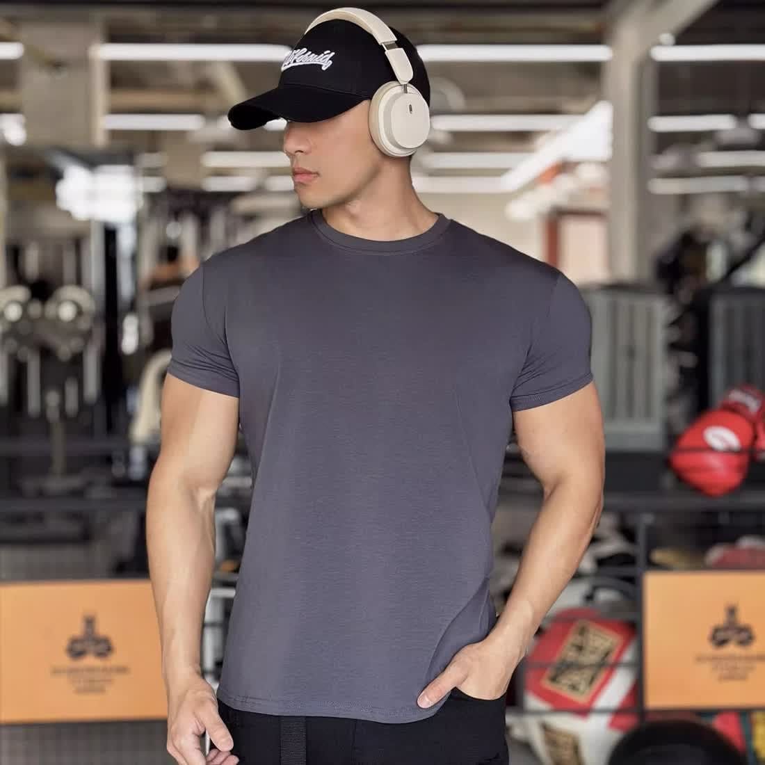 Men's Short-Sleeve Athletic T-Shirt | Silver Fox Sales