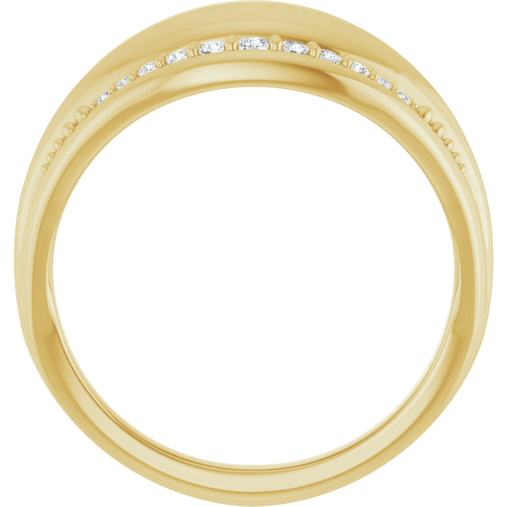 Éclat Ligne Diamond Ring 14K Gold | Silver Fox Sales