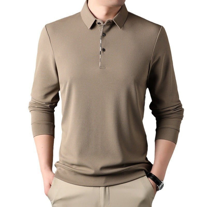 Men's Long Sleeve Polo Shirt | Silver Fox Sales