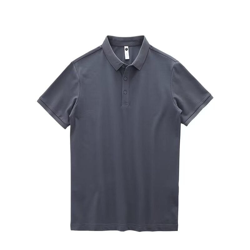 Mens Clothing Lapel Half-sleeve