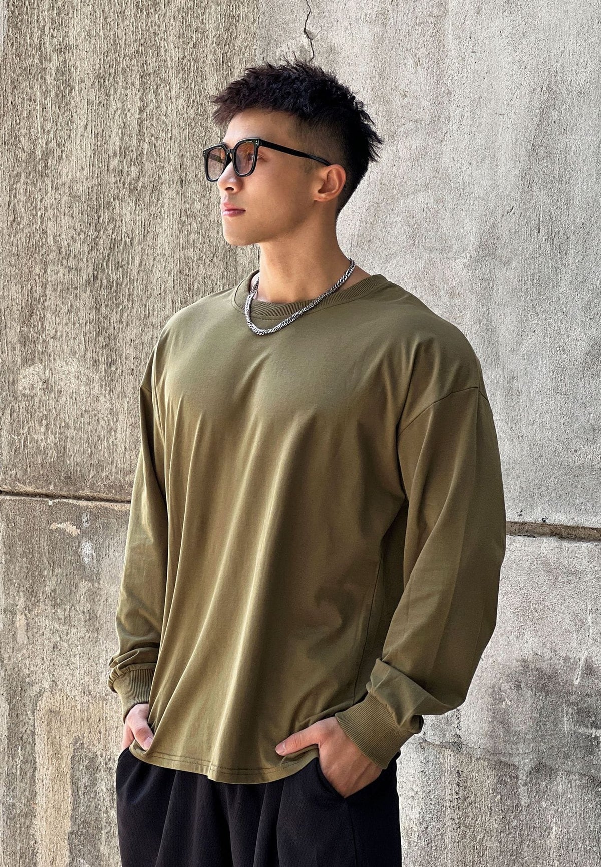 Men's Long Sleeve Pullover Hoodie | Silver Fox Sales