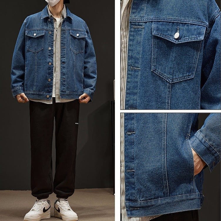 Men's Classic Denim Jacket | Silver Fox Sales