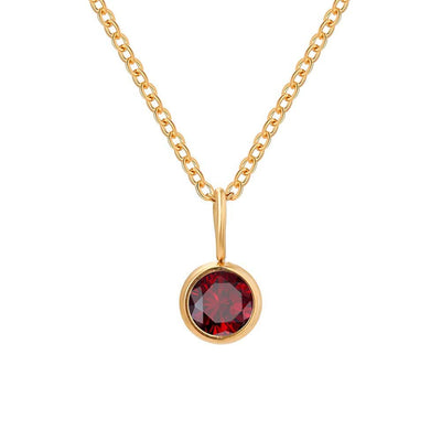 Lumière Birthstone Necklace Month & Zodiac Collection | Silver Fox Sales