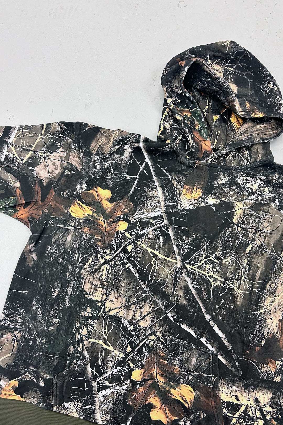 Stealth Heavyweight Oversized Unisex Camo Hoodie | Silver Fox Sales