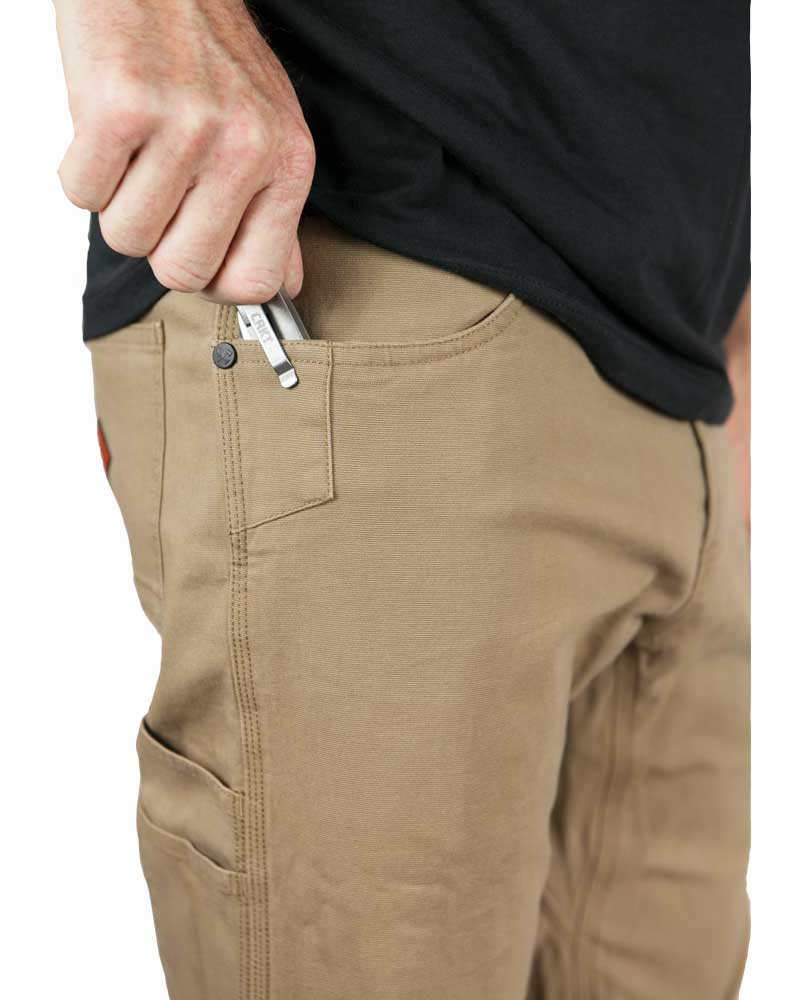 Trailblazer Taper Fit Pants - Coyote | Silver Fox Sales