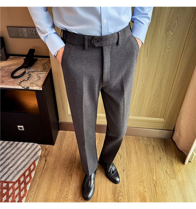 Men's Warm Wool Trousers | Silver Fox Sales
