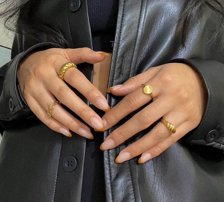 ALISSE 18K GOLD PLATED RING | Silver Fox Sales