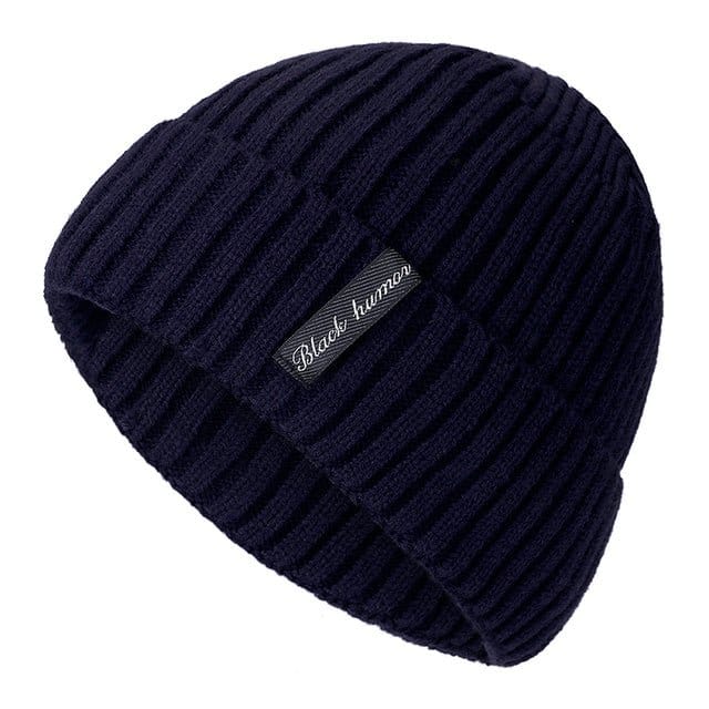Unisex Winter Knit Letter Beanie | Silver Fox Sales
