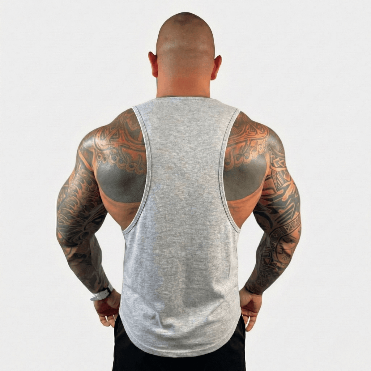 Men's Drop Arm Tank Top – Made in USA by Physique Bodyware