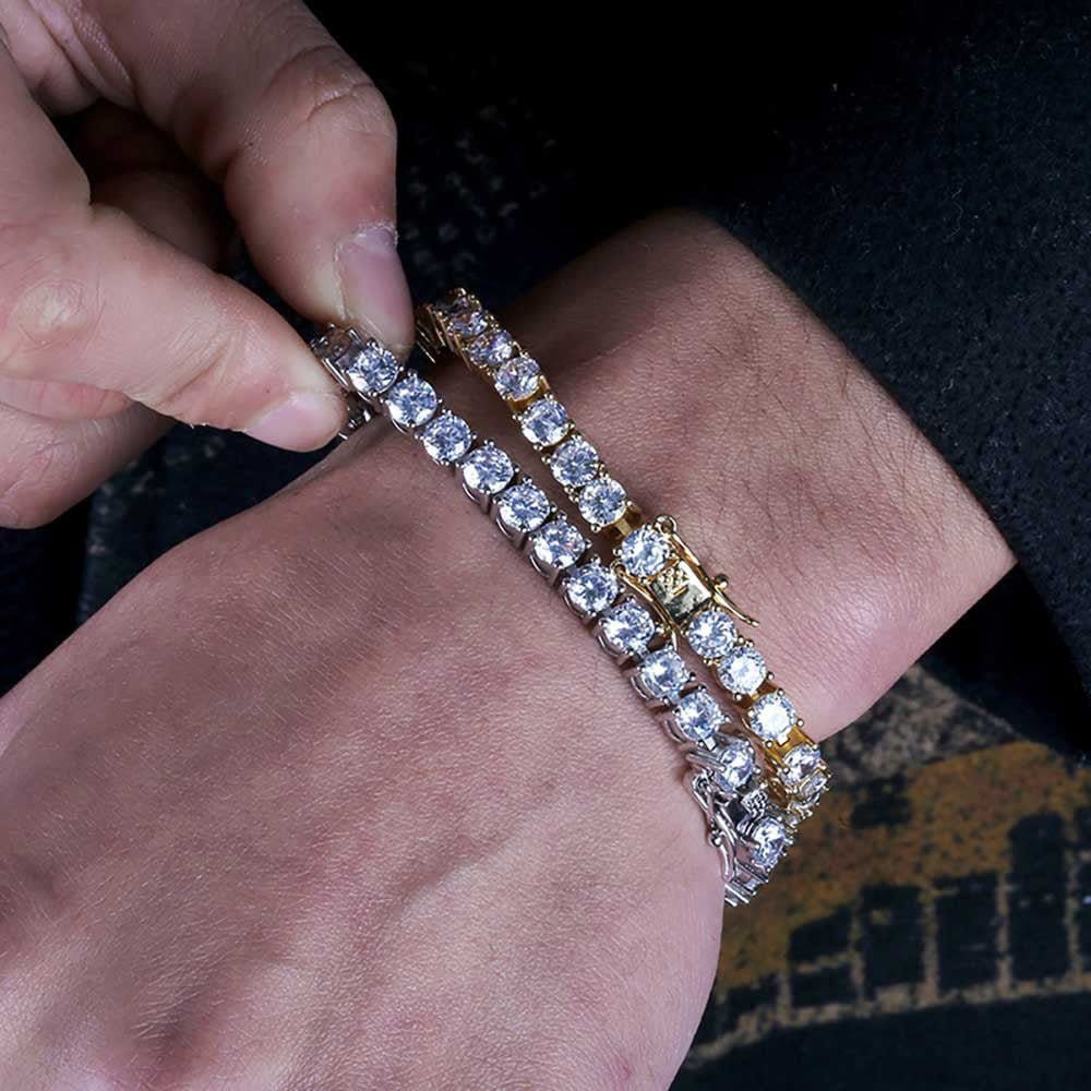 Zircon Tennis Chain Bracelet | Silver Fox Sales