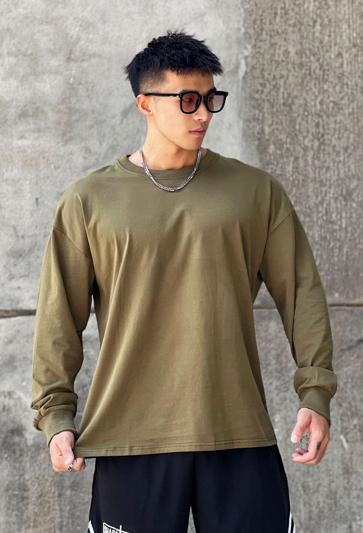 Men's Long Sleeve Pullover Hoodie | Silver Fox Sales