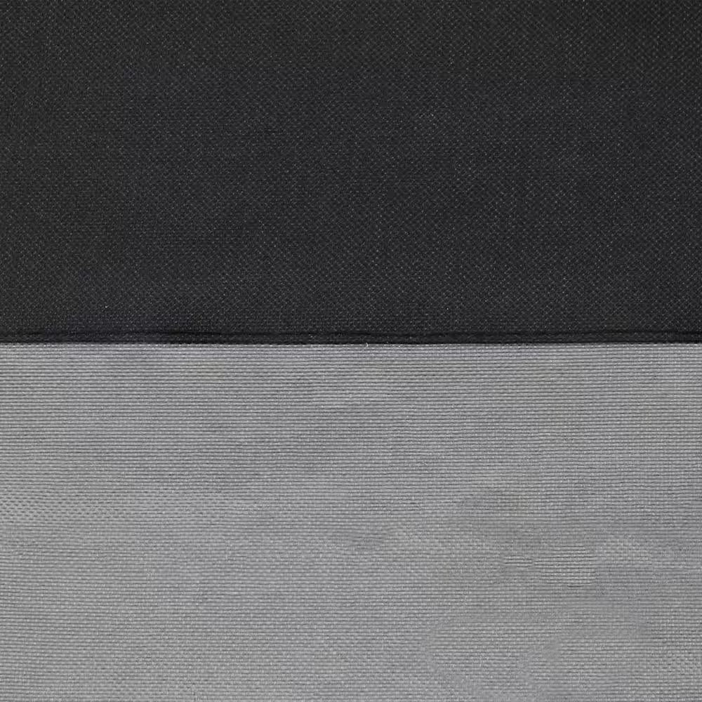 40 In. Gray/Black round 2-Tone Outdoor Fire Pit Cover