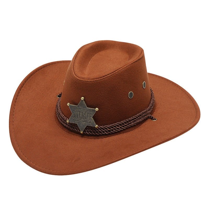 Women's Feather Trim Cowboy Hat | Silver Fox Sales