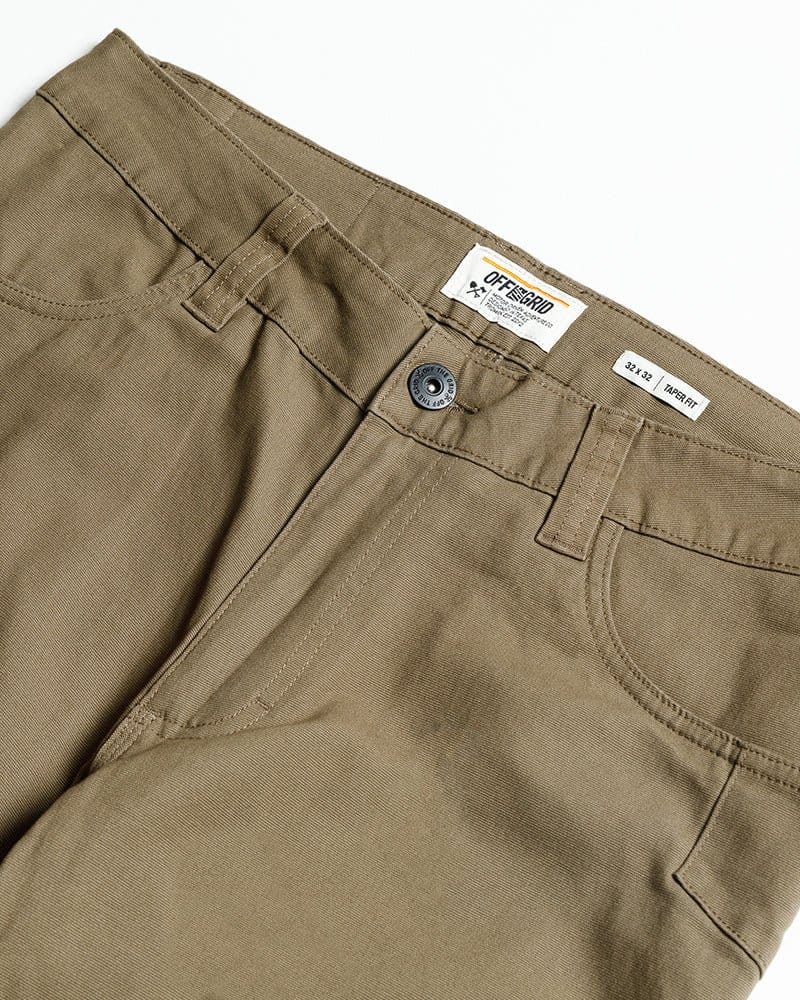 Trailblazer Taper Fit Pants - Coyote | Silver Fox Sales