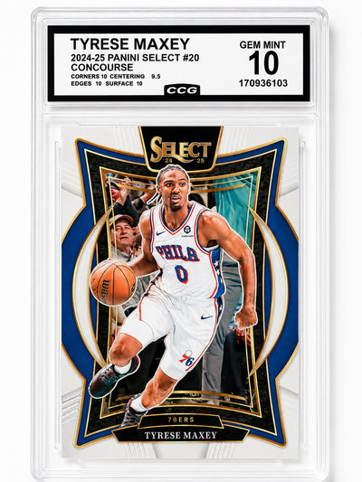 Tyrese Maxey 2024-25 Panini Select Concourse 20