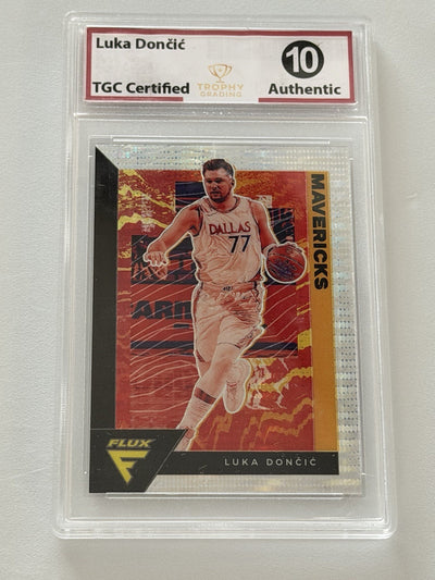 Luka Doncic 2020-21 Panini Flux 37 Pulsar Prizm