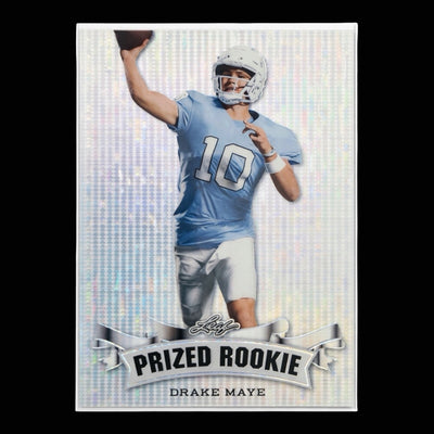Drake Maye Prized Rookie card numbered 25/25