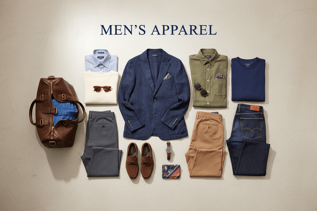 men's clothing styles featuring a sleek black jacket with a high collar and fitted design.