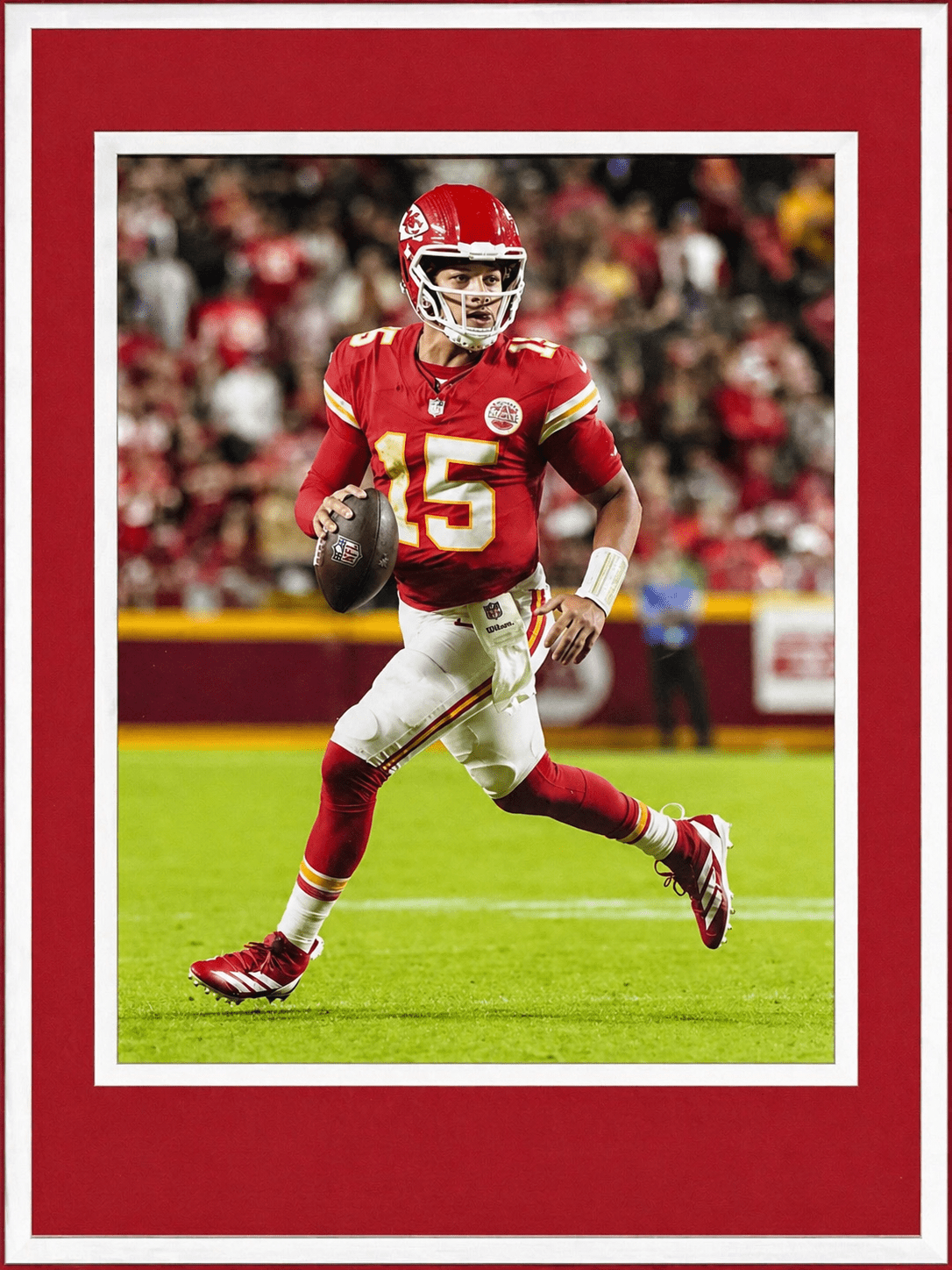 Patrick Mahomes Signed Framed Jersey (Kansas City Chiefs) – JSA Certified – Approx 34”x42 | Silver Fox Sales
