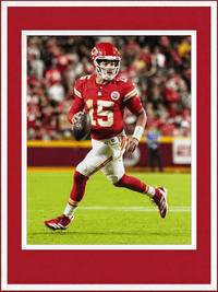 Patrick Mahomes Signed Framed Jersey (Kansas City Chiefs) – JSA Certified – Approx 34”x42 | Silver Fox Sales