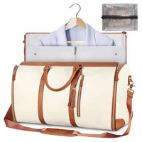 Large Capacity Travel Duffle Bag Women's Handbag Folding Suit Bag Waterproof Clothes Totes | Silver Fox Sales